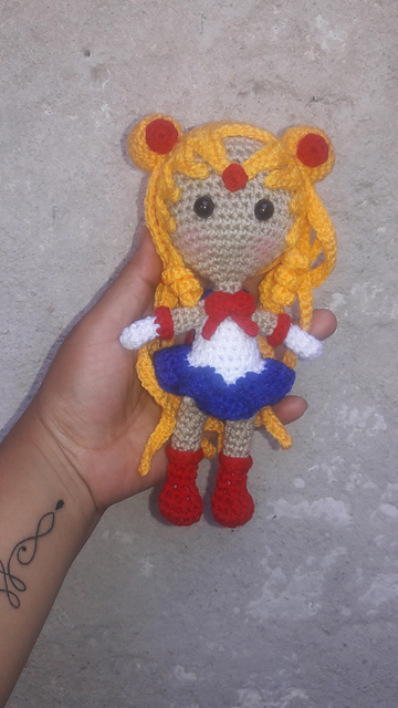 Sailor moon amigurumi