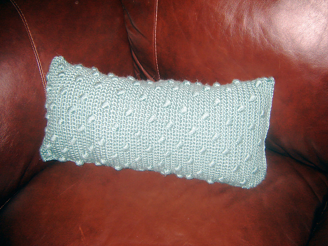 Polka Dot bolster pillow