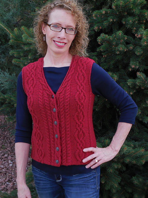 MARILYN SAINTY wool vest