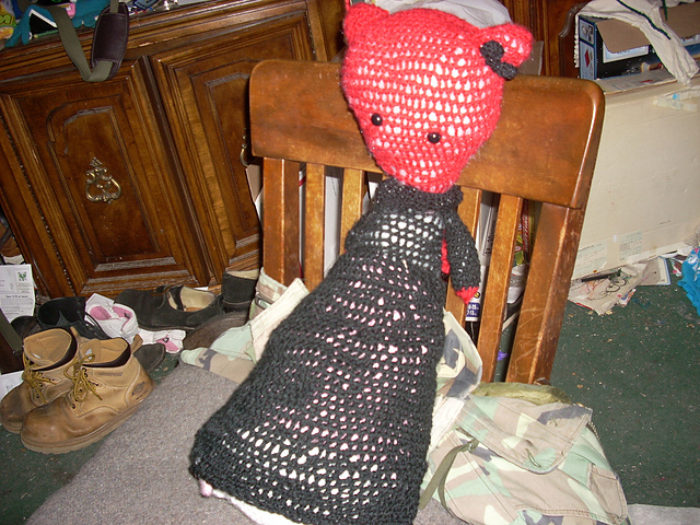 Hello Kitty Topsy Turvy Angel/Devil Doll