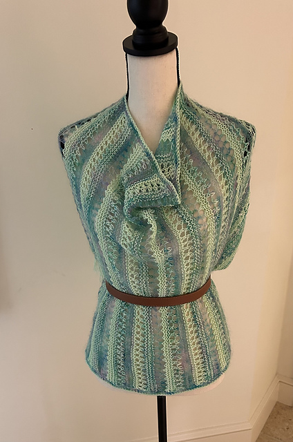 Mint Breeze poncho