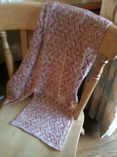 Rowan's Manos Scarf