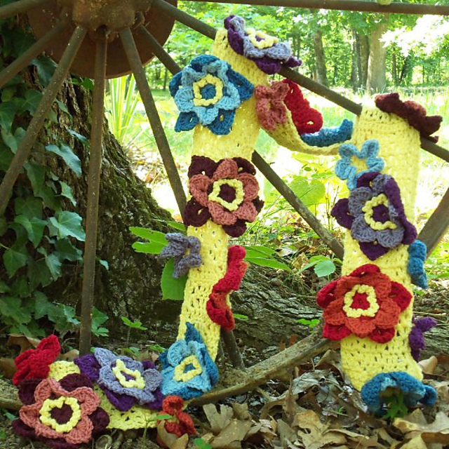 Fantasy Flower Scarf