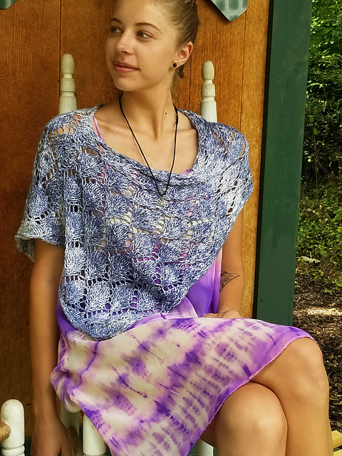 Featherlight Lace Poncho