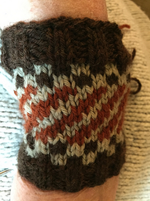 Spiral Swatch Cuffs
