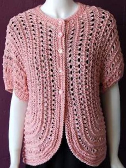 Bolero Style Cardigan