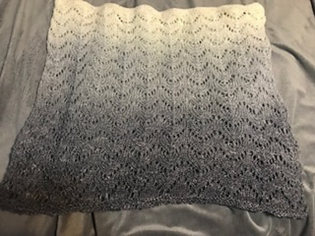 Gradient Lace cowl
