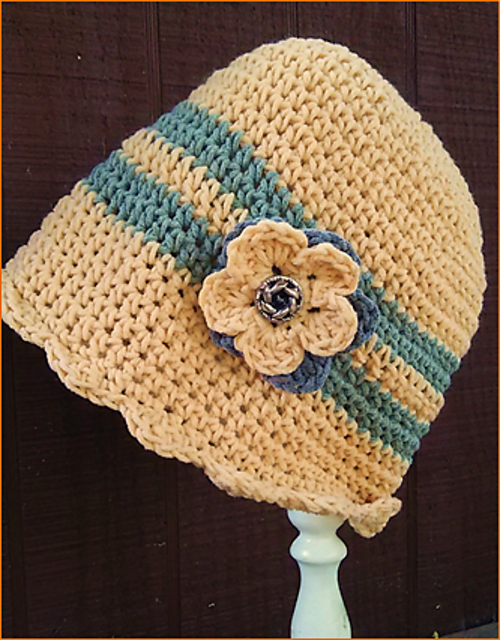 Ravelry Findley Flower Hat pattern by Nancy Findley