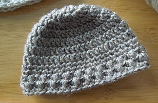 Bean Stitch Newborn Baby Hat
