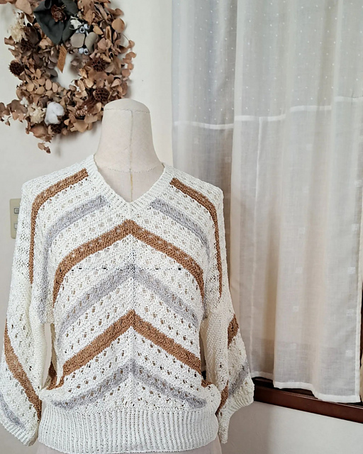 BR-13610 Three-colors Dolman Pullover