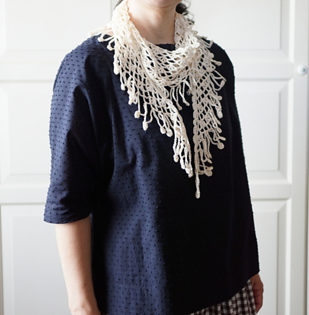 #22 Fringed Stole