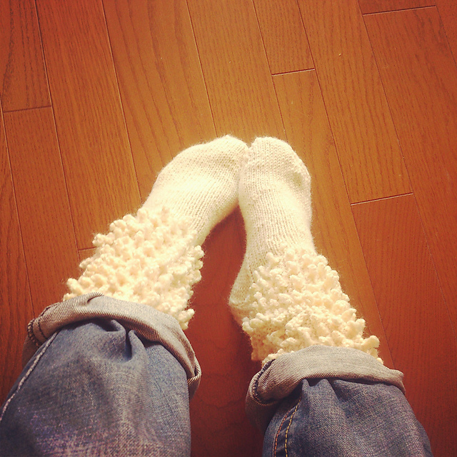 horn socks つの靴下