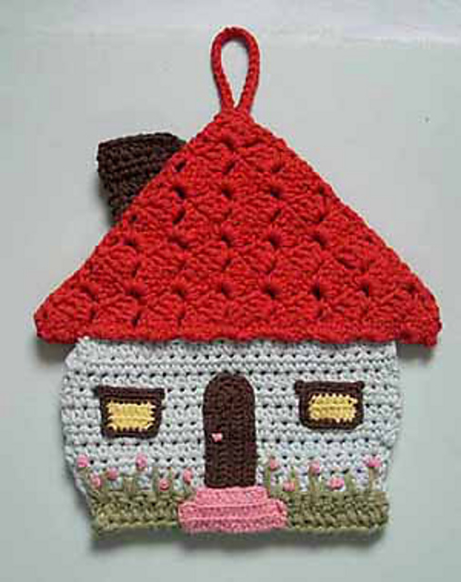 Honeymoon Cottage Potholder #2