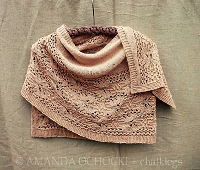 Tiger Lily Shawl
