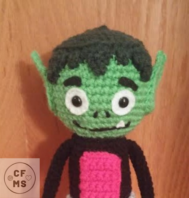 Beast Boy Amigurumi
