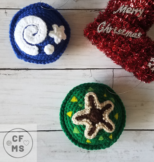Animal Crossing Fossil Ornaments