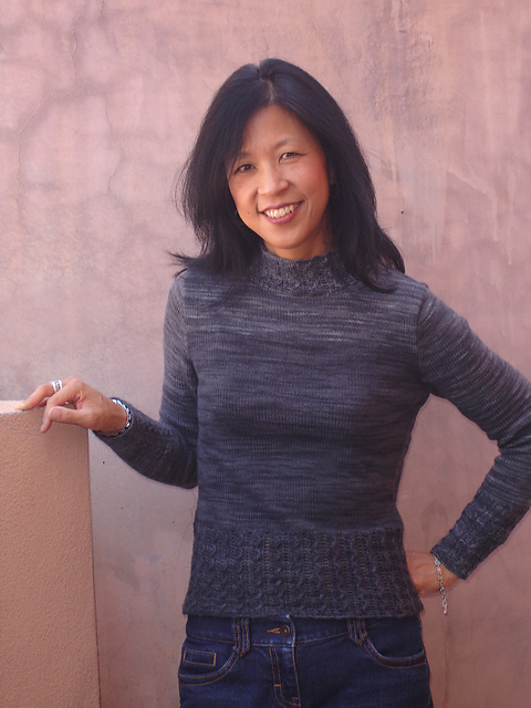 Lacy Rib Turtleneck