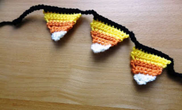 Small Candy Corn Garland