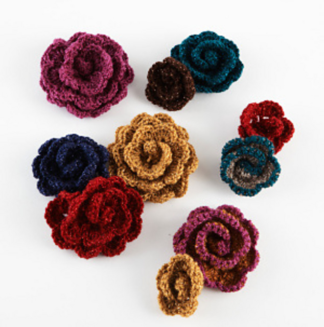 Crocheted Flowers #L20081