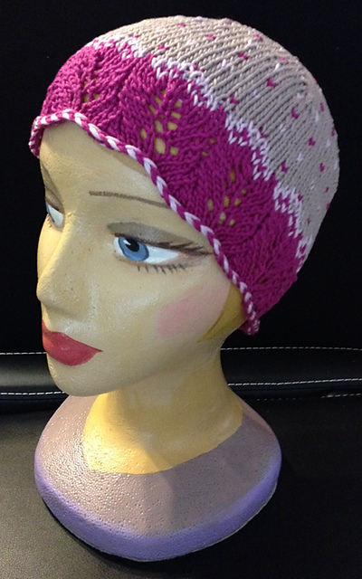 #18 Lace Edged Juliet Cap