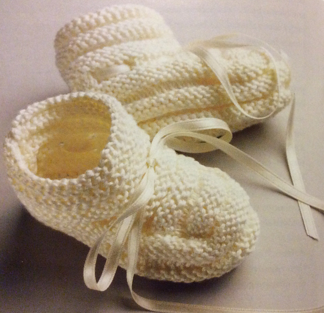 Silk-Yarn Booties