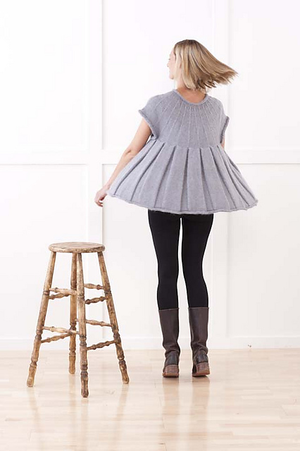 Ravelry: Pleated Pullover pattern by Charles D. Gandy