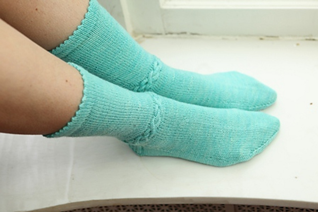 Once Around the Ankle Socks