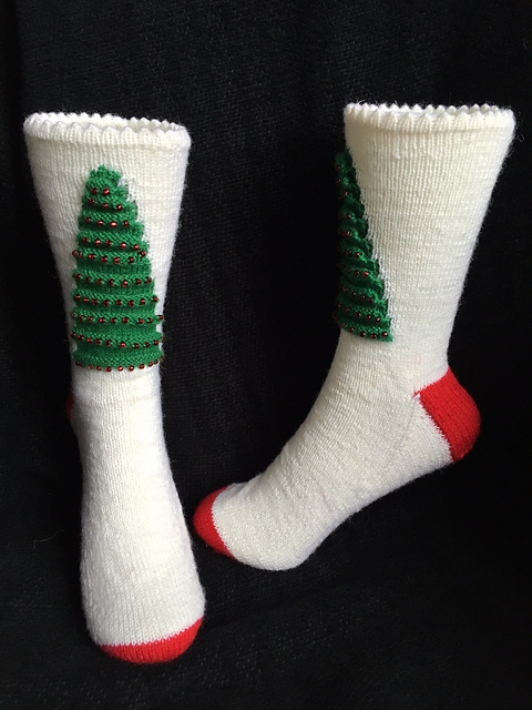 Christmas Tree Socks