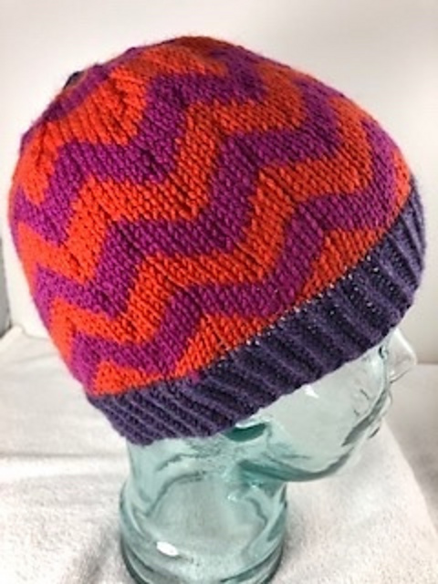Zag Around the Block Hat