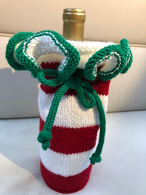 Christmas Wine Sacks