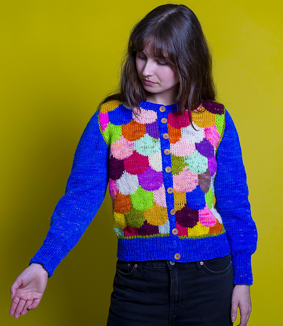 Fish Scale Cardigan