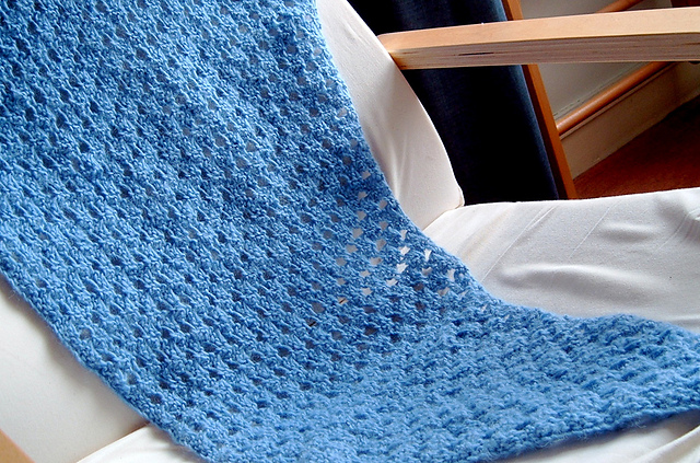 Dimple Stitch Shawl