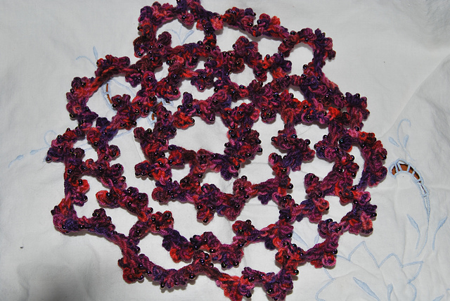 Tiger-Heron Necklace
