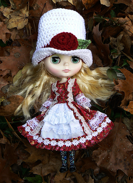 Blythe Doll Victorian Top Hat