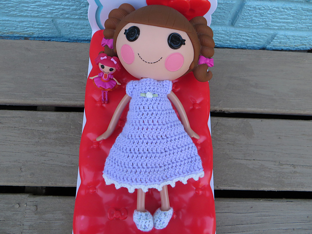 Lalaloopsy Nightgown and Slippers Clothes