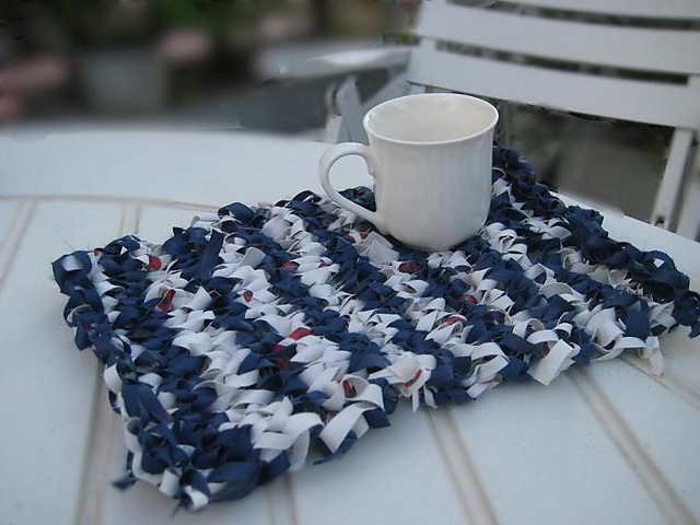Knitted Place Mat