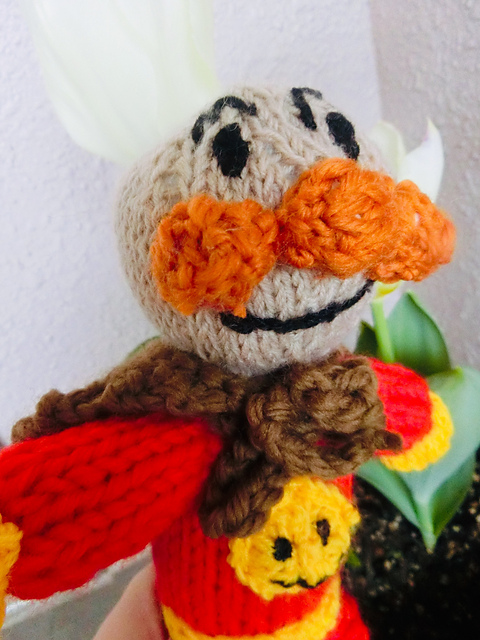 Knitted Anpanman