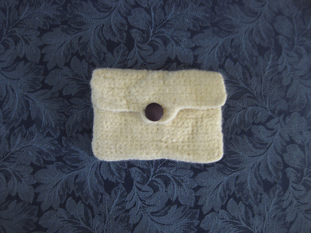 Small Felted Clutch