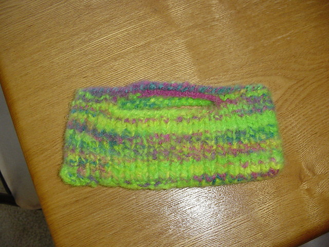 Felted Little Girl Clutch Purse