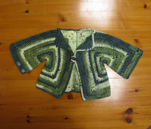 Don't Be Square Baby Cardigan