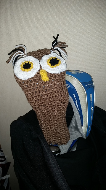 Owl Golf Club Cover