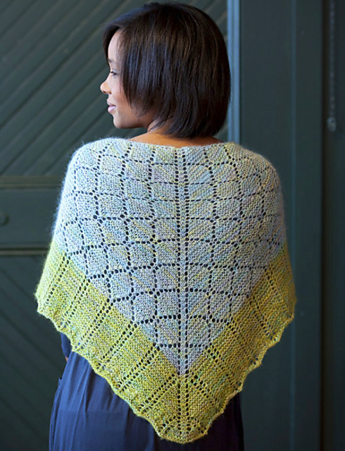 Diamond Lace Shawlette