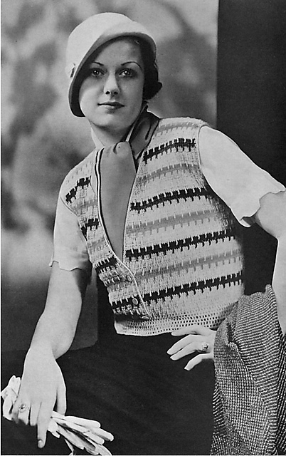 Striped Vest No. 1961
