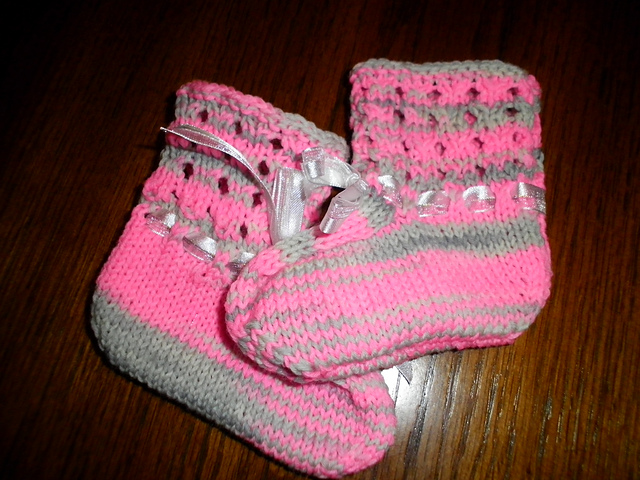 Lacy Bootees