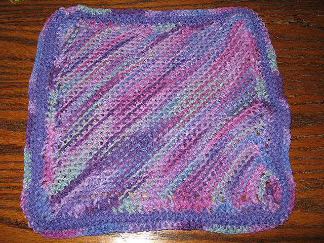 Grandma's Favorite Loomed Dishcloth