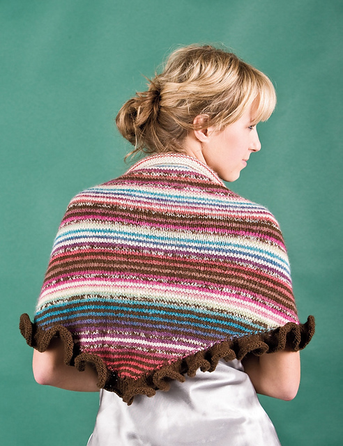 Splendiferous Stripes Shawl