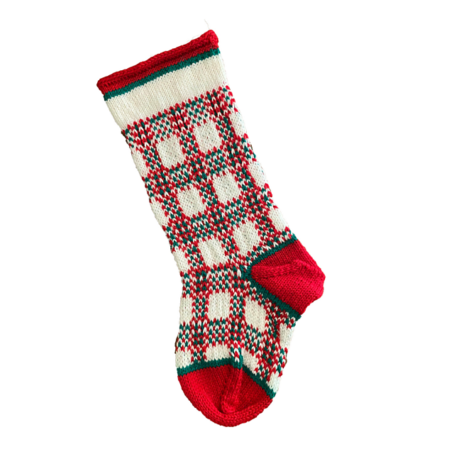 Tartan Plaid Christmas Stocking