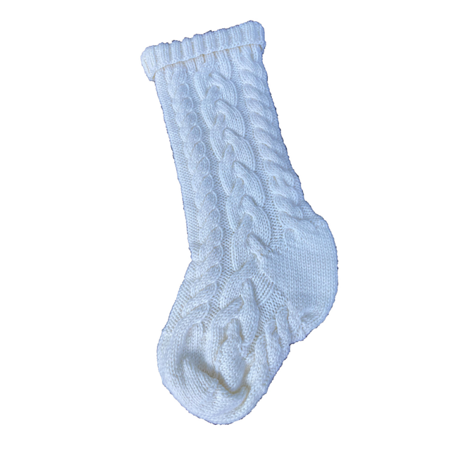 Cable Christmas Stocking