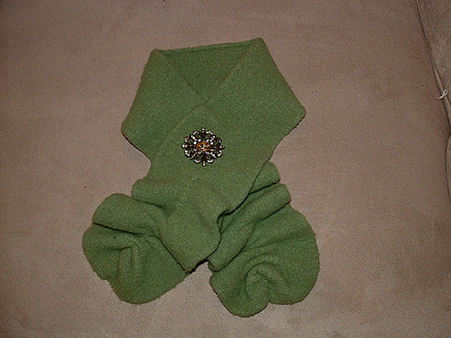Felted Wave Scarf 