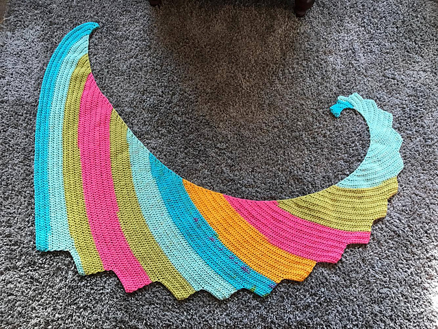 Surf's Up Shawl